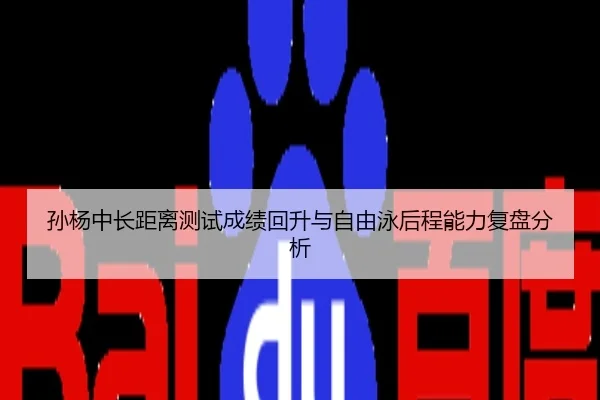 孙杨中长距离测试成绩回升与自由泳后程能力复盘分析